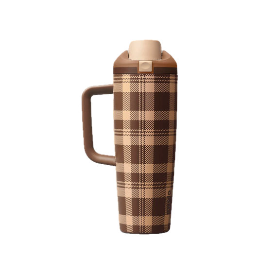 FreeSip® Tumbler Plaid and Simple - 30oz