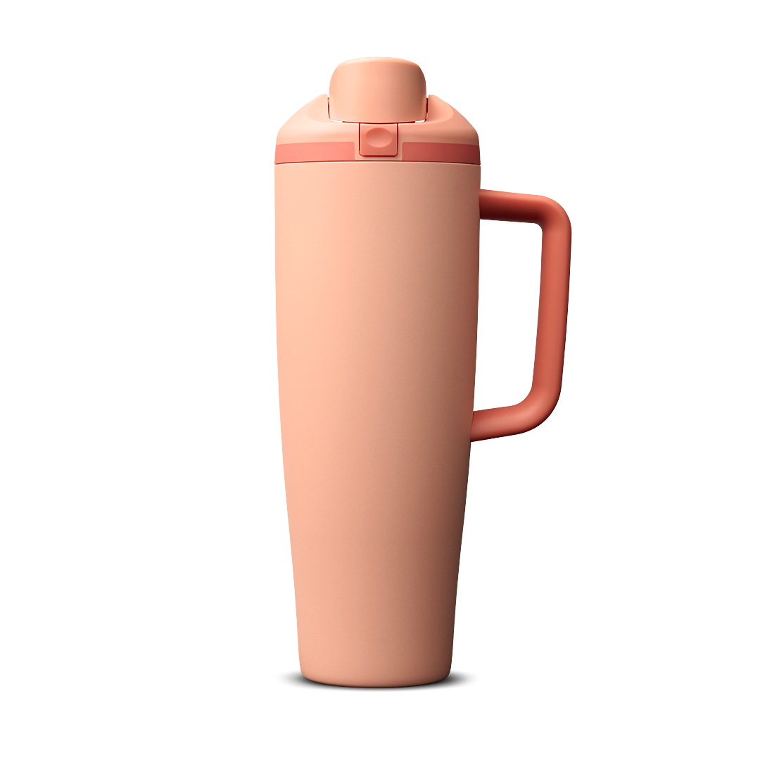 FreeSip® Tumbler Peach of Mind - 40oz