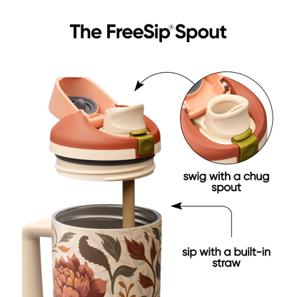 FreeSip® Tumbler Woodland Boho - 30oz